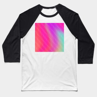 rainbow wave Baseball T-Shirt